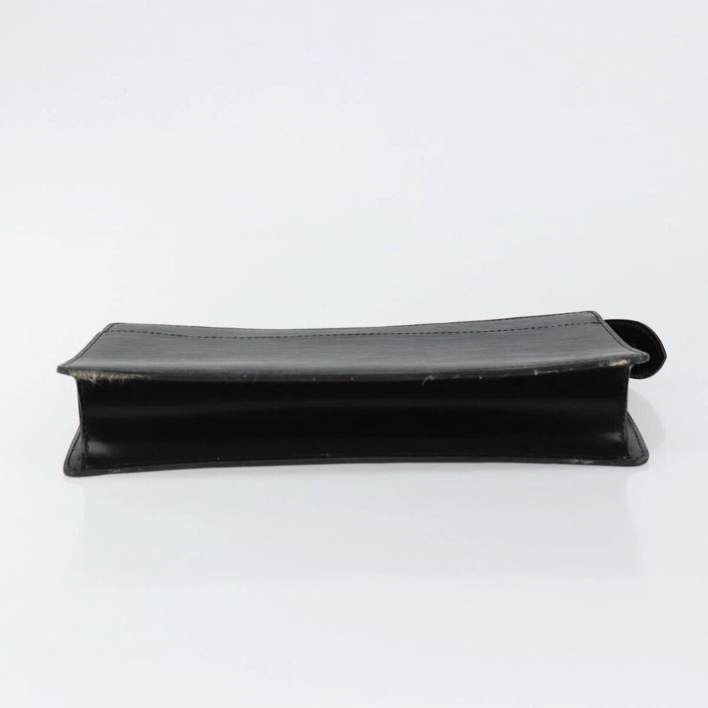 LOUIS VUITTON Epi Pochette Homme Clutch Bag Black Noir M52522 LV Auth ep11385 - Picture 15 of 16